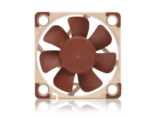 Alt view image 4 of 7 - Noctua NF-A4x10 24V PWM, 40mm Quiet Fan for 3D printers and other Applications, 4-Pin, 24V Version (40x10mm, Brown)