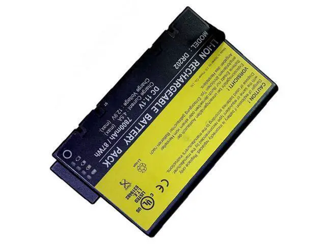 Alt view image 2 of 4 - DR202 (11.1V 87Wh 7800mAh) Laptop Battery Replacement for Getac X500 V100 V200 V1010 S400 Series DR202S LI202S LI202SX RS2020 202S-20 HKNN4004A ME202C ME202EK ME202 ME202A ME202B ME202H
