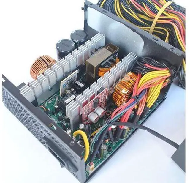 Alt view image 5 of 7 - 1000W Mining Power Supply for 8 GPUs ETH Rig Ethereum Miner with Auto-Thermally Controlled Fan, Mining Rig PSU ATX PC Power Supply Designed 110V PSU