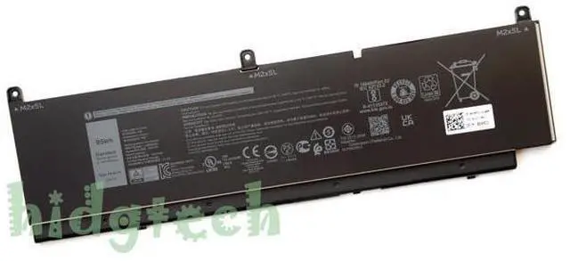 Main image of New PKWVM 95Wh Laptop Battery for Precision 7550 7560 7750 7760 Series 3ICP5/62/85-2