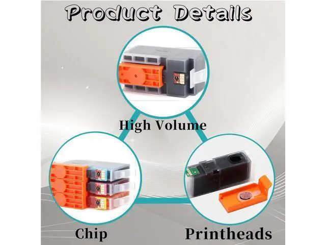 Alt view image 4 of 7 - 920xl Ink Cartridge High Yield Compatible for Officejet 6000 6500 6500 Wireless 6500A 7000 7500 7500A Printer 2 Set