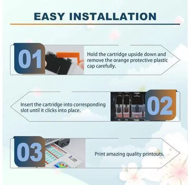 Alt view image 4 of 7 - Compatible 903 Ink Cartridges Replacement 903 903XL with OfficeJet 6950 Pro 6960 6961 6963 6964 6965 6966 6968 All-in-One Printer 1 Black