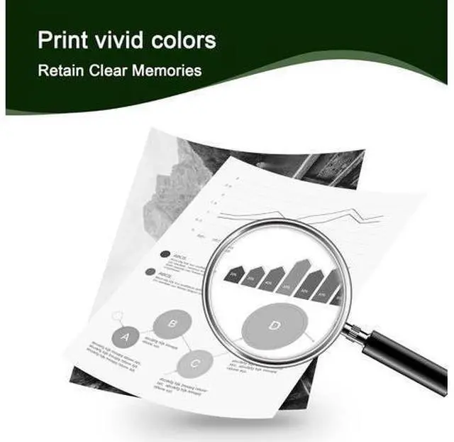 Alt view image 3 of 7 - WISETA 910XL Ink Cartridges Printer 910 Black Compatible with Officejet Pro 8025e 8028e 8035e 8028 8025 (2 Cartridges)