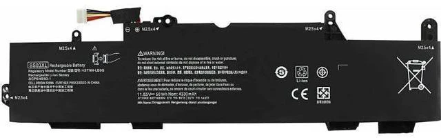 Main image of 7xinbox 11.55V 50Wh 4330mAh SS03XL SS03 933321-855 HSTNN-LB8G Replacement Laptop Battery for HP 730 735 740 745 830 840 846 ZBOOK14U G5