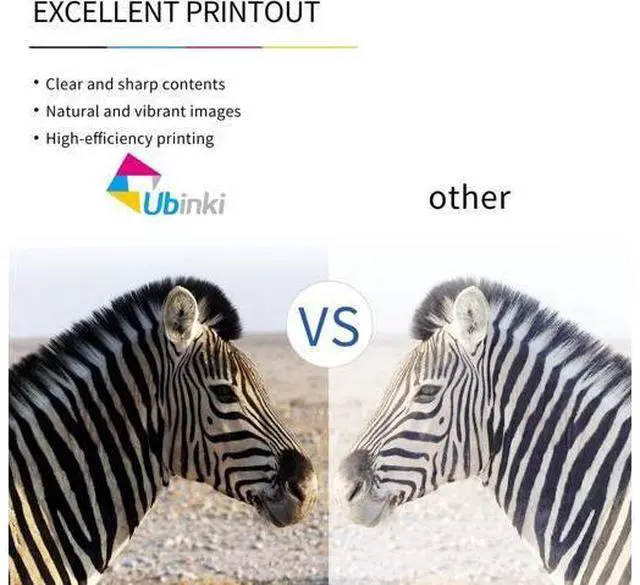 Alt view image 3 of 7 - Ubinki 64XL Black Ink Cartridge Ink 64 XL HP64 HP64XL Cartridges Envy 7855 7155 7858 7800 7955e 7255e 7900e 6200 62226252 6255 7830 7864 7120 6222 Tango x Terra Printers (2-Pack)