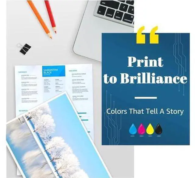 Alt view image 4 of 6 - 952XL Higher Yield Ink Cartridge Replacement 952 XL Ink Cartridges Officejet Pro 8710 8720 8702 7740 7720 8715 8725 8730 8740 8200 8210 Printer(4-Pack)