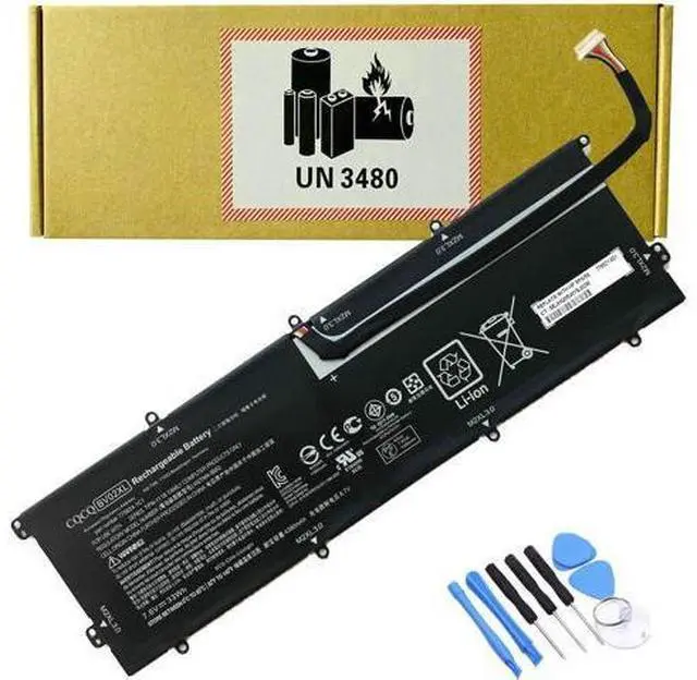 Main image of CQCQ BV02XL Battery for Hp Envy X2 Detachable 13 Series 775624-121 HSTNN-IB6Q 775624-1C1 776621-001 Notebook (7.6V 33Wh/4380mAh)