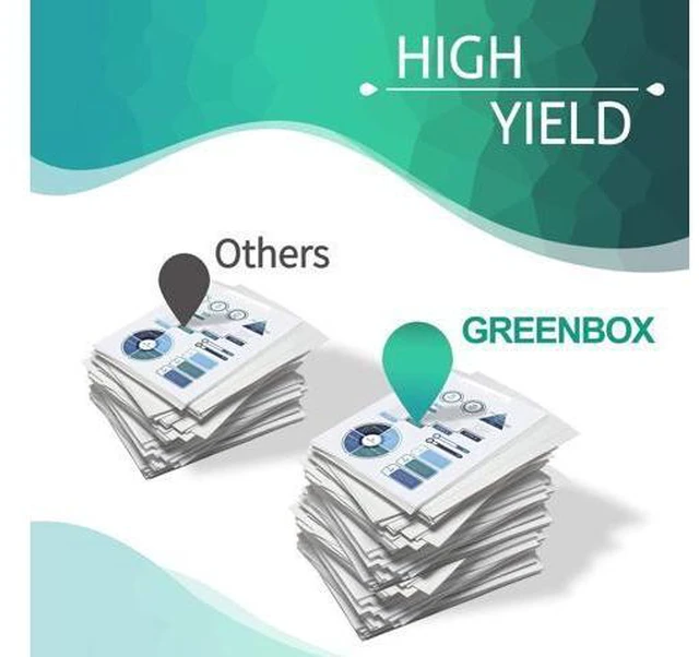 Alt view image 3 of 6 - GREENBOX Remanufactured Ink Cartridge Replacement 67 67XL for DeskJet 2732 2755 Envy 6052 6058 6075 DeskJet Plus 4152 4155 4158 Printer (2 Black 1 Tri-Color)