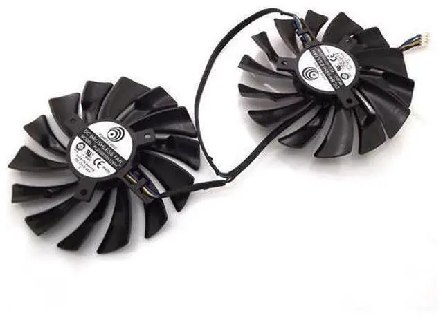 Alt view image 6 of 6 - 2pcs/lot PLD10010S12HH 12V 0.40A 4Pin 95mm For MSI R9 380X 390X GAMING GTX960 GTX950 Cooler Cooling Fan