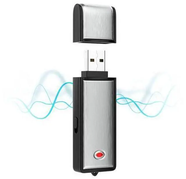 Main image of 16G Voice Recorder, Digital Audio Recorder with 550 Hours Recording Capacity Noise Reduction USB Recording Device Rechargeable Voice Recorder for Lecture,Interview,Meeting Class