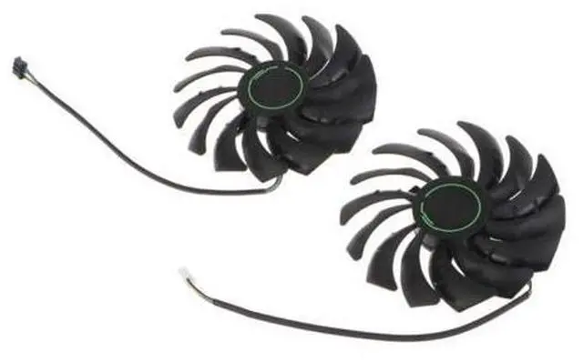 Alt view image 5 of 7 - Cooler Fan for MSI RTX3060 3060ti VGA Fan Graphics Card Cooling 4Pin 12V 0.4A