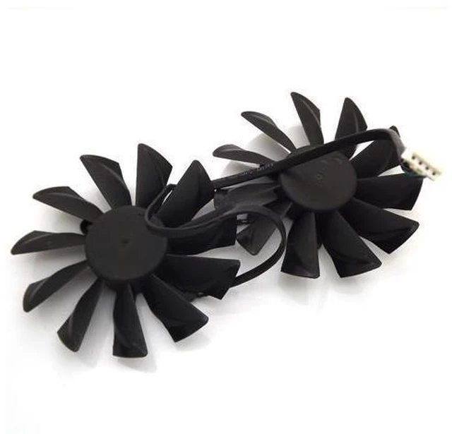 Alt view image 6 of 6 - PLD10015B12H DC 12V 0.55A Video Fan For MSI GTX680 R9-280X R9-270X R7-260X GTX770 Graphics Cooling Fan 4Pin