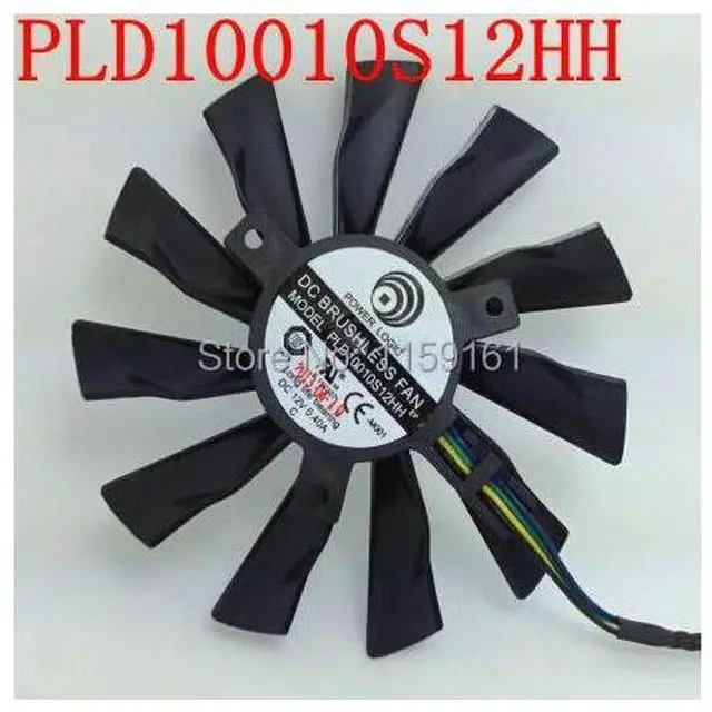 Main image of PLD10010S12HH 95mm Video Card Fan Repair Parts for MSI GTX770 R9-280X R9-270X R9-260X 4Pin cooling fan
