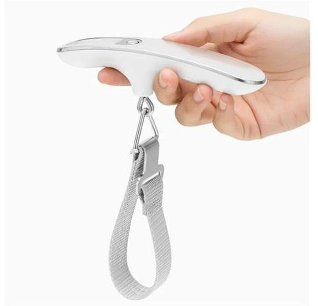 Alt view image 6 of 7 - SOEWIOU Luggage Scale 50kg/110lb High Precision Portable Digital LCD Display Scale Household Aircraft Outdoor Fishing Scale Weight Balance Suitcase Travel Bag Hanging Steelyard Scale Tool with Hook