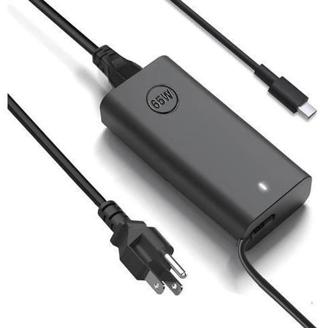 Main image of New 65W USB C Laptop Charger for Laptop Charger USB C Charger for Latitude 3340 3440 3540 5420 5430 5440 5520 7430 7420 7440 XPS 13 9360 Chromebook 3100 Type C AC Power Adapter Cord