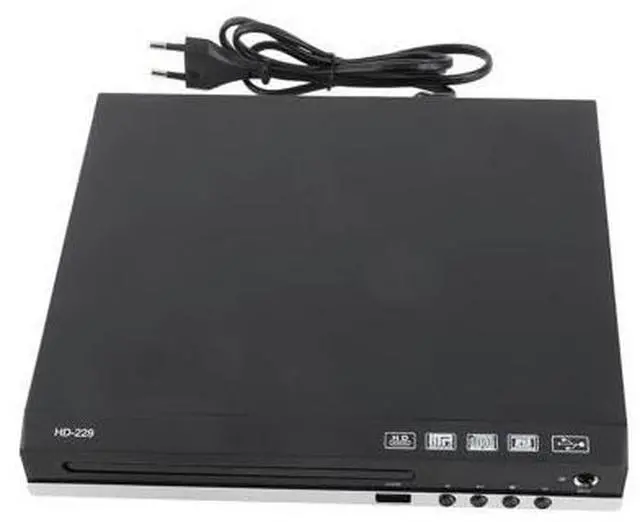 Alt view image 5 of 6 - Professional Home DVD Player DVD CD Disc Media Player Digital Multimedia Player U Disk Playback HD AV Output with Remote Control