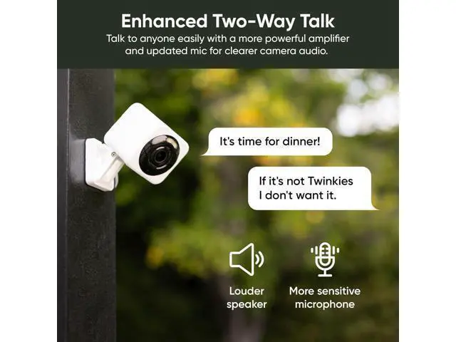 Alt view image 6 of 7 - WYZE Cam v4 (Latest Model), 2.5K AI Security Camera, Indoor/Outdoor Cameras for Home Security, Baby Monitor & Pet Camera, Vibrant Color Night Vision, No Subscription Required, Free Expert Help