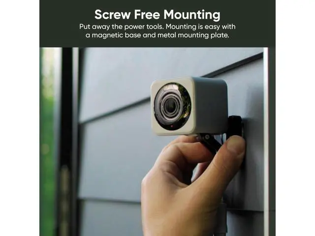 Alt view image 7 of 7 - WYZE Cam v4 (Latest Model), 2.5K AI Security Camera, Indoor/Outdoor Cameras for Home Security, Baby Monitor & Pet Camera, Vibrant Color Night Vision, No Subscription Required, Free Expert Help