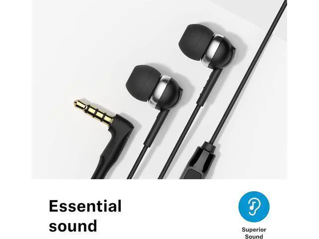 Alt view image 2 of 4 - Consumer Audio CX 80S In-ear Headphones with In-line One-Button Smart Remote Black