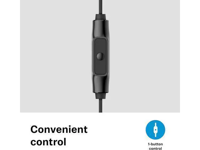 Alt view image 3 of 4 - Consumer Audio CX 80S In-ear Headphones with In-line One-Button Smart Remote Black