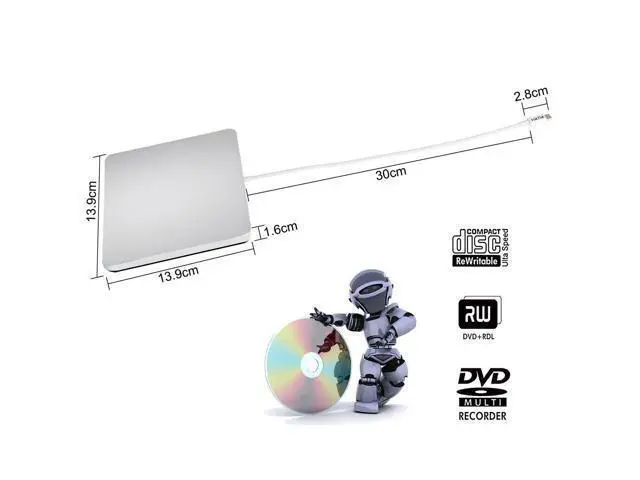 Alt view image 5 of 6 - Tpye-C Usb-C Superdrive External Dvd/Cd Reader And Dvd/Cd Burner For Apple--Macbook Air/Pro/Imac/Mini/Macbook Pro/Asus /Asus/Dell Latitude With Usb-C Port Plug And Play(Silvers)
