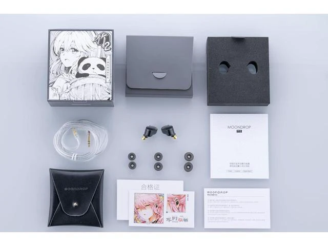 Alt view image 7 of 7 - CHU II High Performance Dynamic Driver IEMs Interchangeable Cable in-Ear Headphone