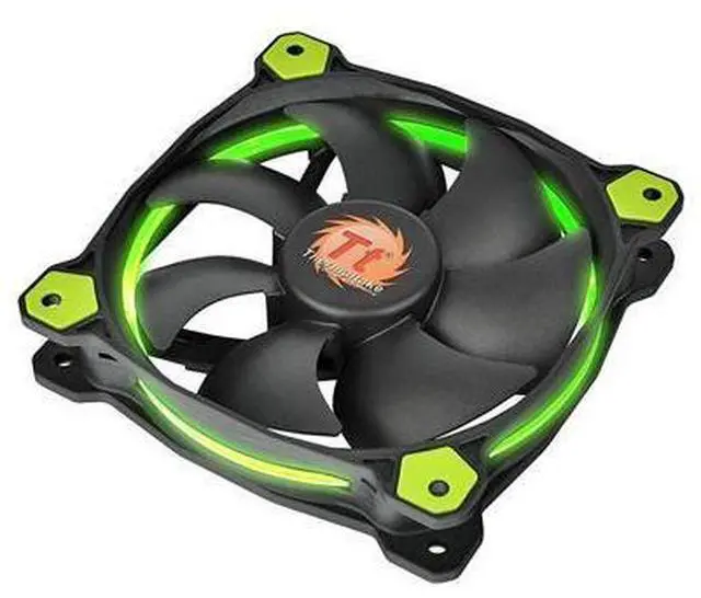 Main image of Ring 14 High Static Pressure 140Mm Circular Ring Case/Radiator Fan With Anti-Vibration Mounting System Cooling Cl-F039-Pl14Gr-A Green