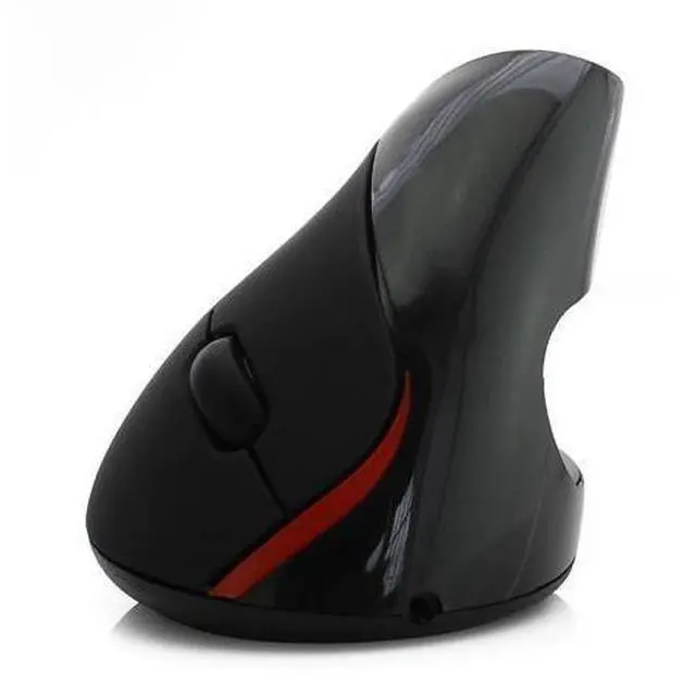 Alt view image 2 of 5 - Rechargeable Wireless Mouse Ergonomic Vertical Optical 5D Mause Gamer USB 1600DPI Computer Gaming Mice With Mouse Pad Kit