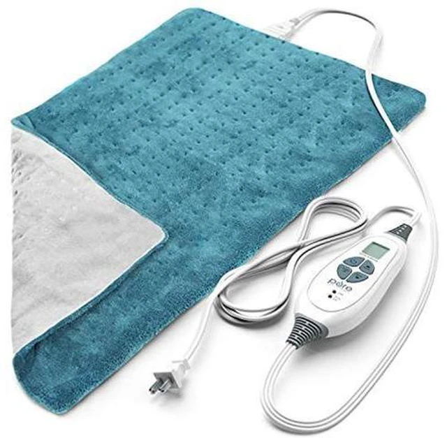 Alt view image 3 of 7 - Pure Enrichment PEHPAD24B PureRelief XL - King Size Heating Pad - Blue