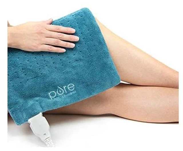 Alt view image 6 of 7 - Pure Enrichment PEHPAD24B PureRelief XL - King Size Heating Pad - Blue