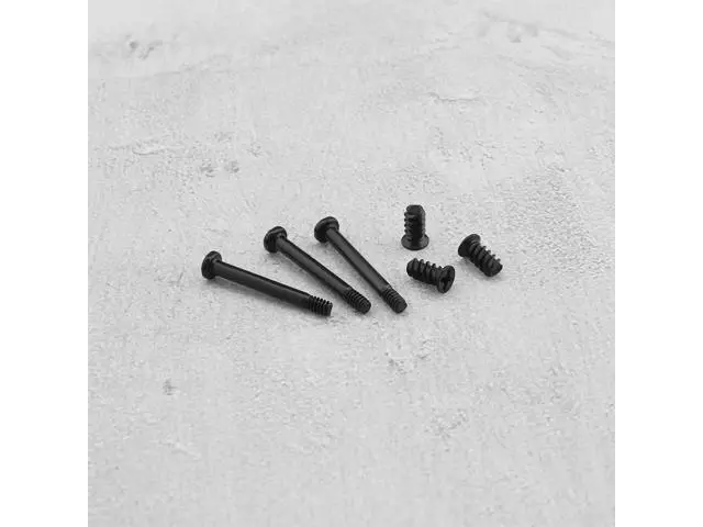 Alt view image 7 of 7 - The Lord of the Tools 100PCS Computer Case Fan Screws Kit PC Fan Screws Housing Radiator Screws Computer Chassis Fan Components 50PCS #6-32x30mm & 50PCS M5x10mm Black