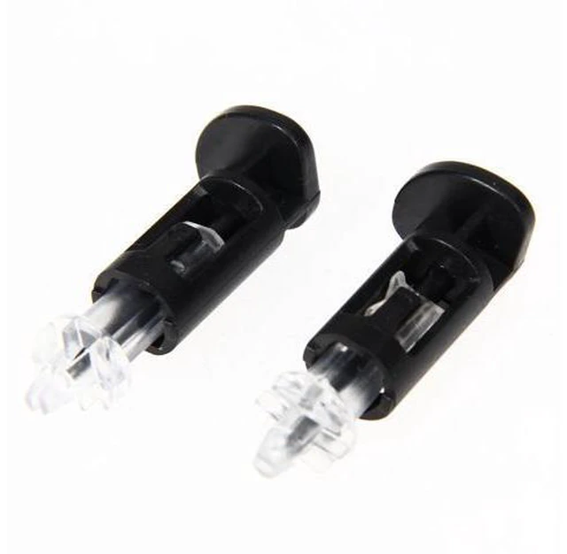 Main image of 16Pcs/Lot Mount Pin Rotate Lock Screws (16 white+16 black) Plastic Screw For PC CPU for Intel 775 1155 1156 Fan Screw Fixer