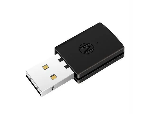 Alt view image 6 of 7 - Bluetooth Receiver Wireless Headset Headphone Adapter with Mic Bluetooth 4.0 Dongle USB Adapter USB Dongle for PS4 Black
