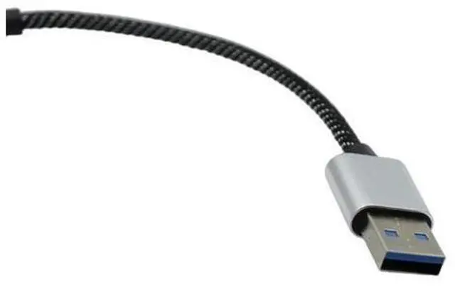 Alt view image 3 of 4 - USB 2.0 Adapter Cable, 1 Male to 3 Female Port Splitter with USB C for LaptopS USB 2.0 Adapter Cable, 1 Male to 3 Female Port Splitter with USB C for LaptopS