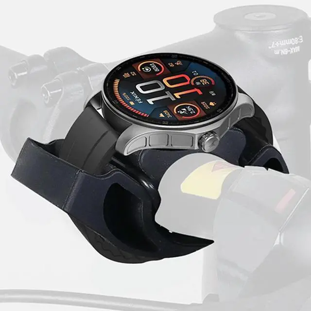 Main image of Cycling Heart Rate Monitor Stand Silicone Bicycle watch Stand Universal Riding Watch Mount for watch