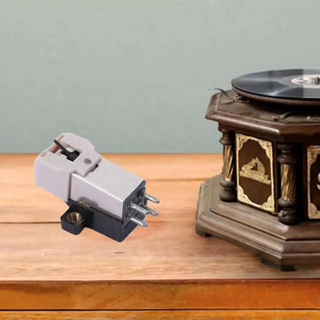 Alt view image 3 of 3 - AT-3600/AT-91/AT-91R Replacement Phonograph Cartridge Magnetic Cartridge Stylus Moving Magnetic Stylus Machine for Record Player