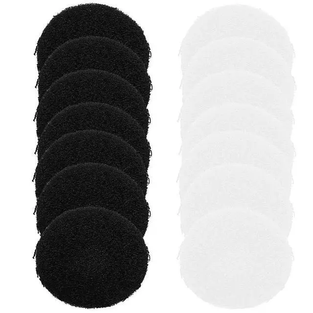 Alt view image 5 of 6 - 100Pcs Earphone Sponge Covers Replacement Soft Earbud Tips 18Mm Black White Ear Pads Earbuds Protector Headphone Cap Cover