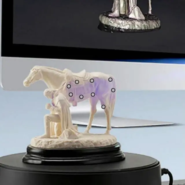 Alt view image 5 of 6 - 2 Sheets High Reflectivity Tear Resistant 3D Reflective Marker Points Optimal Thickness Easy Install for All 3D Scanning