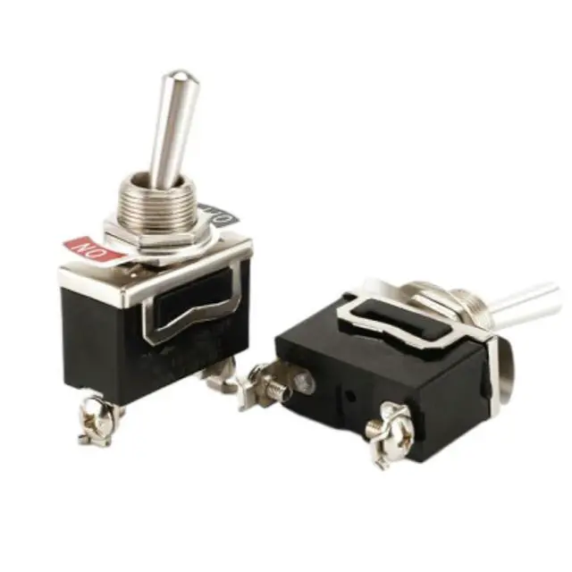Alt view image 5 of 6 - Heavy Duty Car Boat Rocker Toggle Switch 15A 250V 2Pin SPST ON/OFF Rocker Switches with Waterproof Cover 2Set