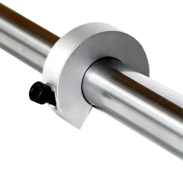 Alt view image 4 of 6 - 4Pcs Linear Rail Stop Collars Aluminum Alloy Shaft Limit Fixing Rings With Screw,Linear Rail Shaft Stop Collars