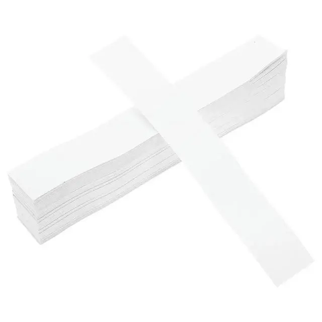 Alt view image 4 of 6 - 100Pcs Blank White Cash Straps Self-Adhesive Currency Paper Bands for Banknote Bundling Retail Office Bank Hotel Supermarket