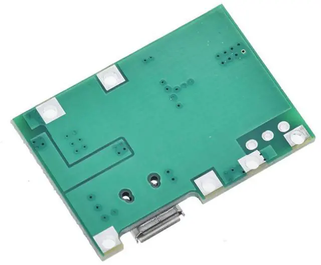 Alt view image 5 of 6 - Adjustable DC-DC Step Up Boost Module 3.7V 4.2V Lithium Charger Board TP4056 DIY Kit Parts