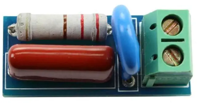 Alt view image 5 of 6 - Relay Module RC Absorption Snubber Circuit Module Contact Protection Circuit Resistance Surge Anti-interference