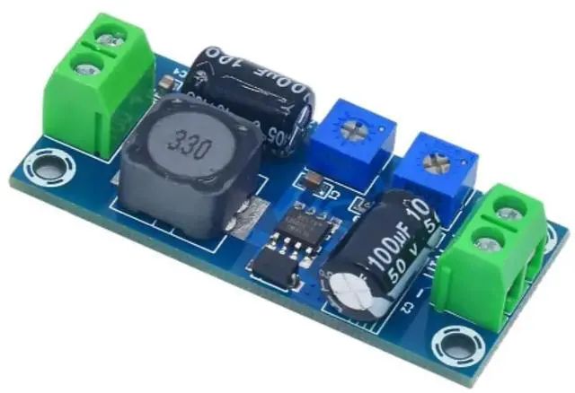 Alt view image 5 of 6 - Lithium Charging Control Board DC8-36V to DC1.25-32V 2A Constant Current/Voltage Adjustable DC Power Supply Module