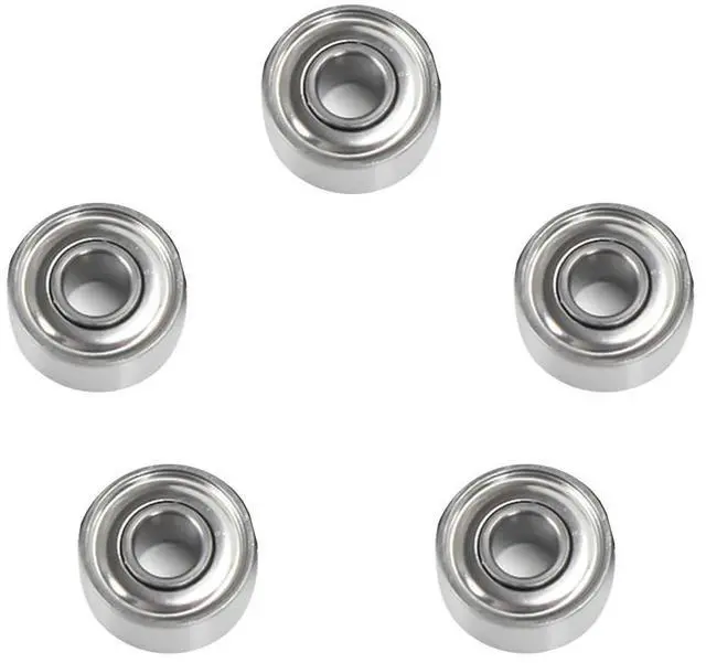 Alt view image 5 of 6 - Miniature Bearing 693ZZ 3x8x4mm Steel High Speed Fan Motor Bearing Fan Motor Accessories 5PCS
