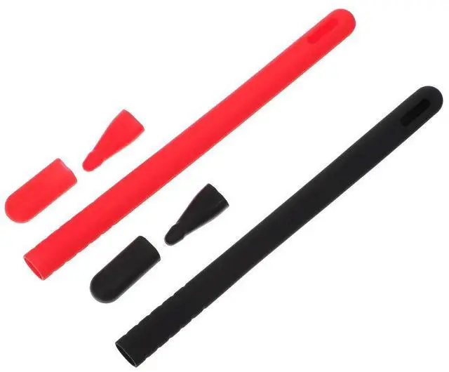 Alt view image 4 of 6 - 2Sets Silicone Pencil 2 Protector Pen Sleeve Full Coverage Protective Cover Scratch Resistant Sleeve for Pencil Stylus
