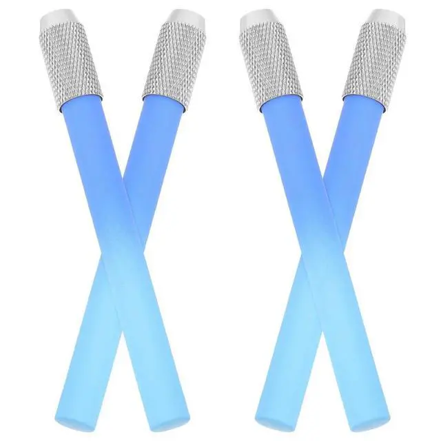 Alt view image 4 of 6 - 4Pcs Universal l Pencil Extender for Colored Pencils Drawing Sketch Art Writing School Office Supplies Pencil Lengthener