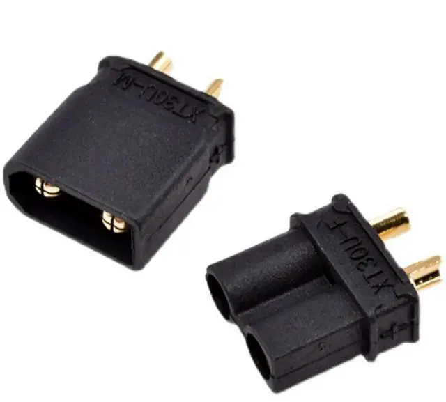 Alt view image 6 of 6 - XT30U-M/F Charging Plug Male Female Bullet Connector DC500V 30A for RC Multi Axis Aircraft Fixed Wing Lipo ESC 5 Pairs