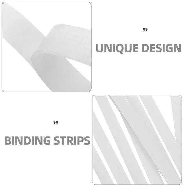 Alt view image 6 of 6 - 10Pcs Bookbinding Glue Strips Reliable Adhesive Tape for Books Documents Contracts Repair Binding Craft Tape
