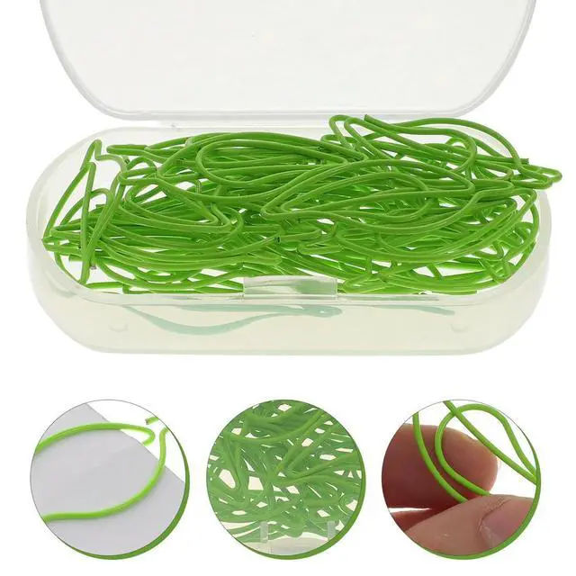 Alt view image 4 of 6 - 30Pcs Leaf Paper Clips Creative l Paper Clips for Paperwork Documents Office School Supplies l Paperclips